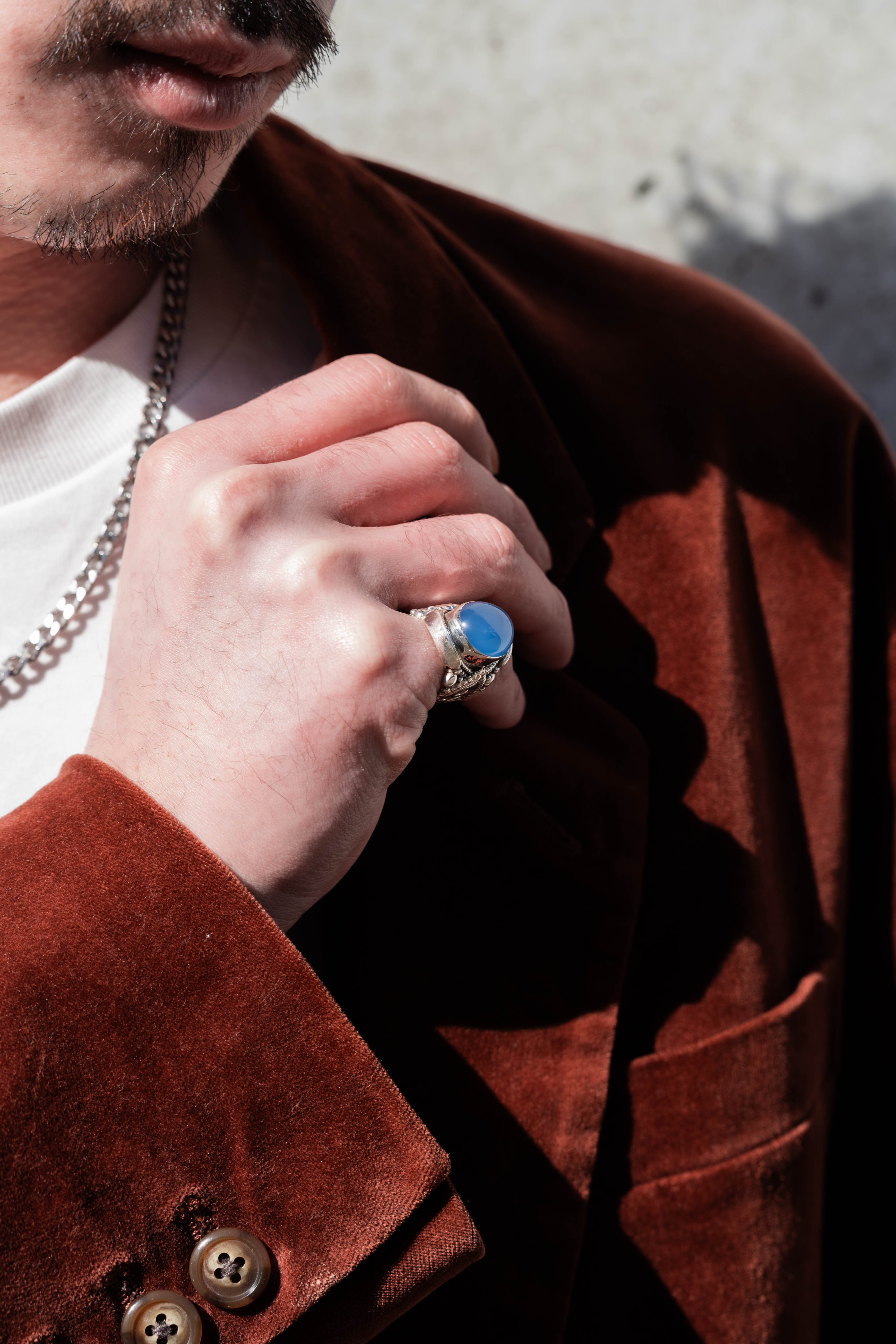 Chakra - Kamal - Blue Chalcedony(ブルーカルセドニー)