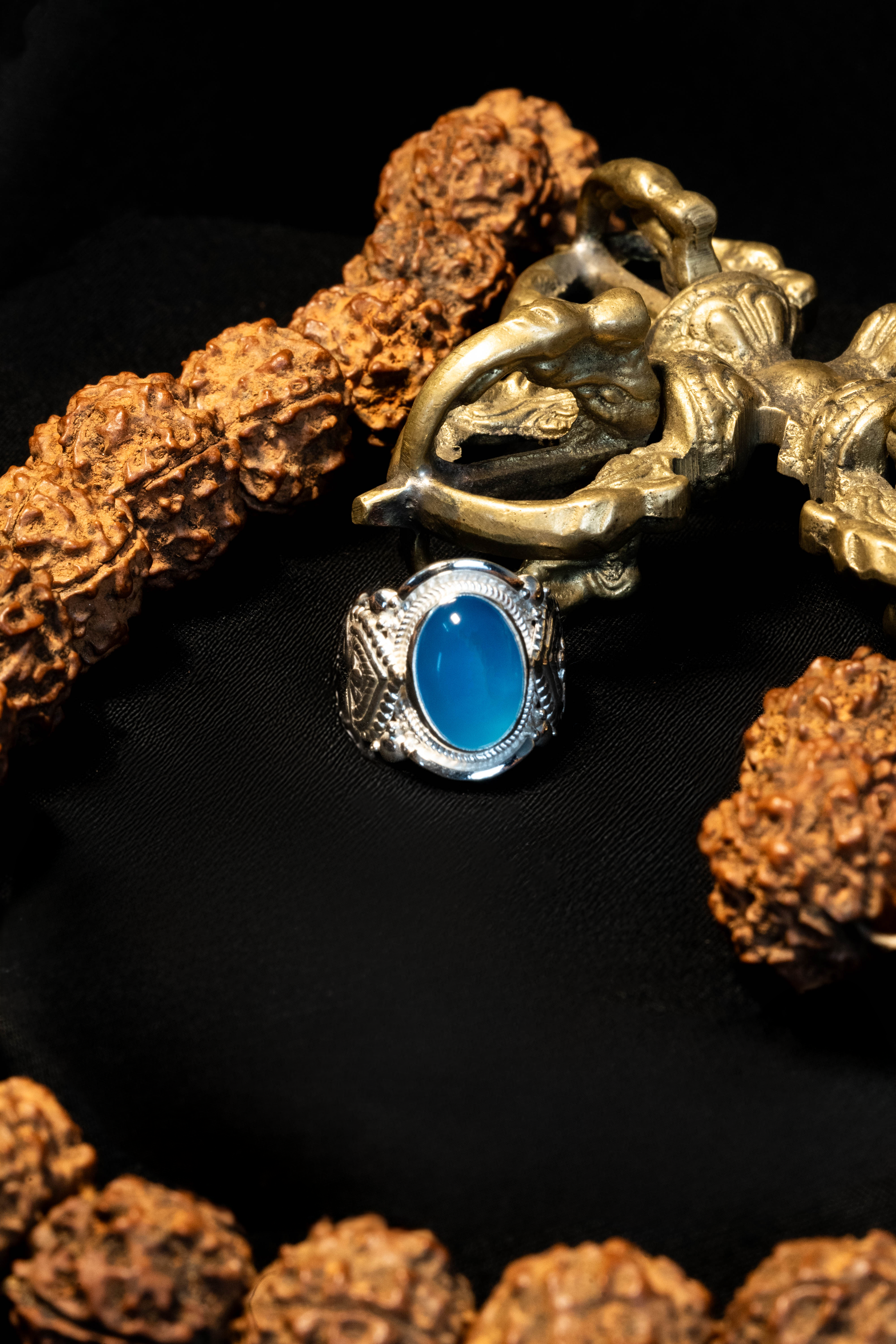 Chakra - Kamal - Blue Chalcedony(ブルーカルセドニー)