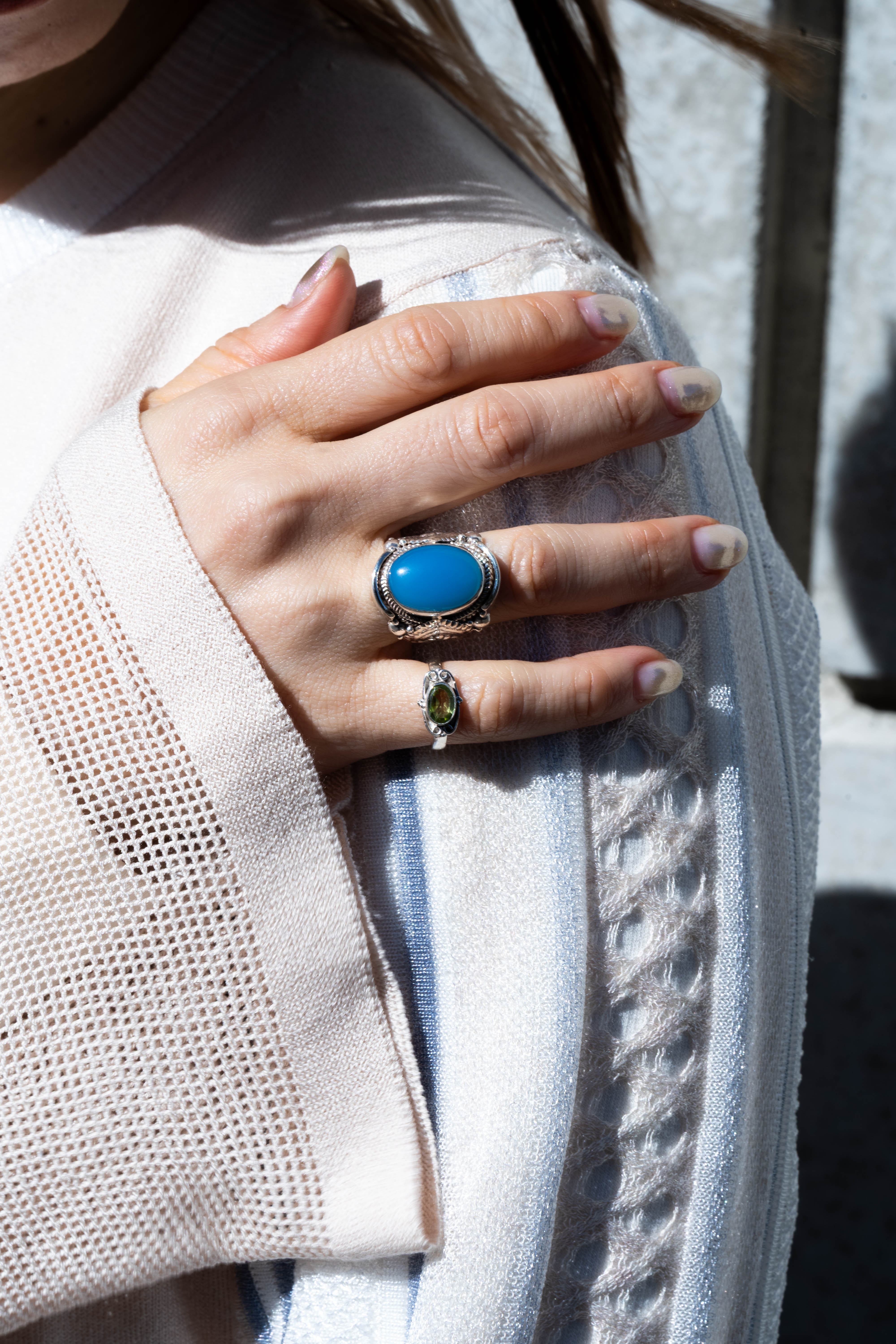 Chakra - Kamal - Blue Chalcedony(ブルーカルセドニー)