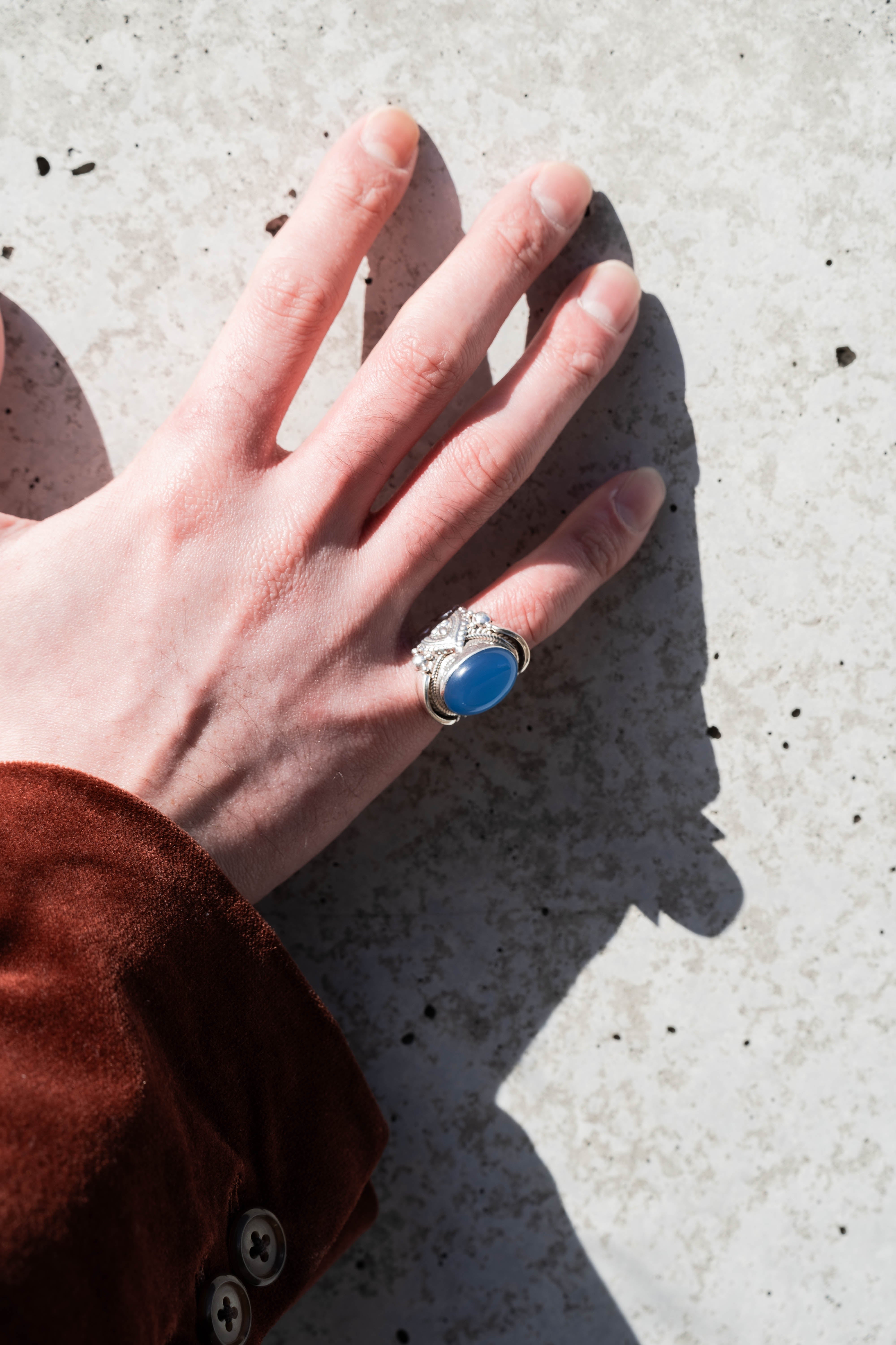 Chakra - Kamal - Blue Chalcedony(ブルーカルセドニー)