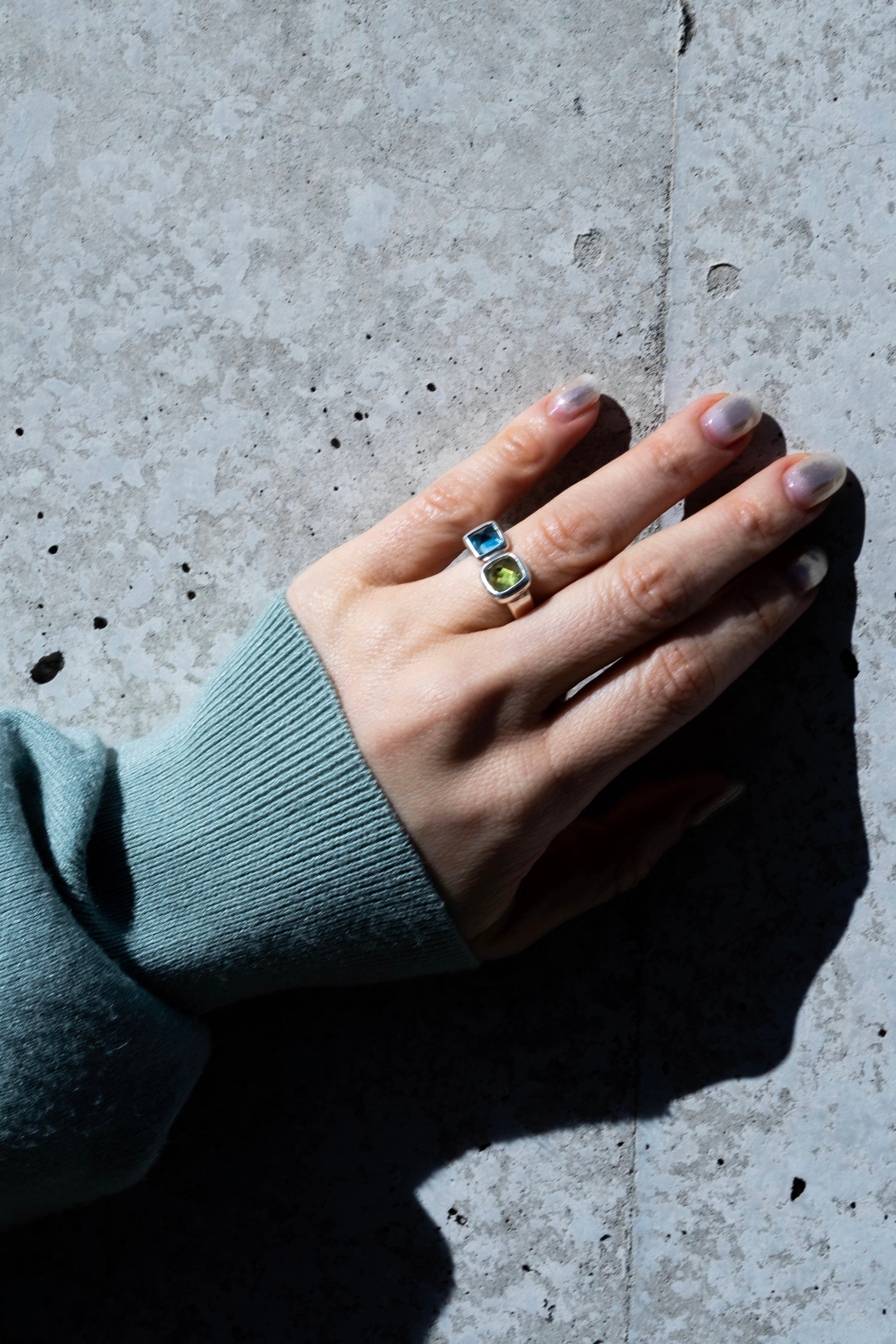 HIMAL - Peridot（ペリドット） × Blue Topaz（ブルートパーズ）